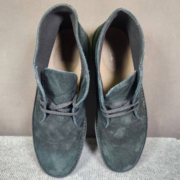 Clarks Bushacre 2 Mens Size 9M Black Suede Desert Ankle Chukka Boots 82288 main image 8